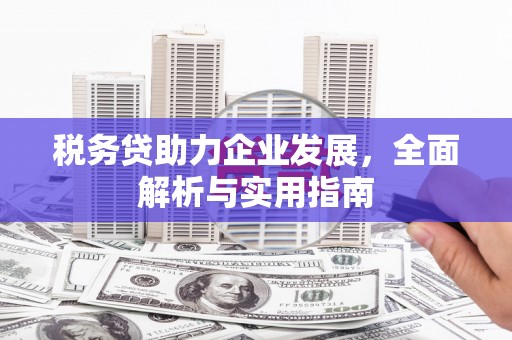 三江税务贷助力企业发展，全面解析与实用指南