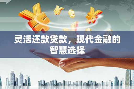 三江灵活还款贷款，现代金融的智慧选择