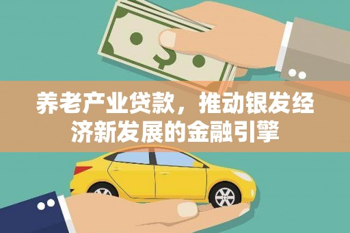 三江养老产业贷款，推动银发经济新发展的金融引擎