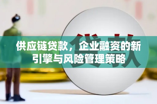 三江供应链贷款，企业融资的新引擎与风险管理策略