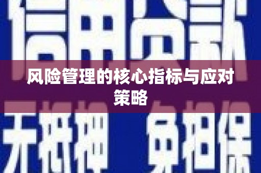 三江风险管理的核心指标与应对策略