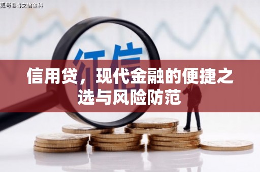 三江信用贷，现代金融的便捷之选与风险防范