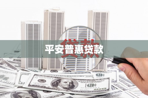 三江平安普惠贷款