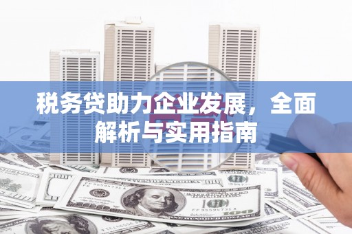 三江税务贷助力企业发展，全面解析与实用指南