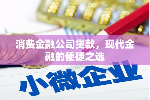 三江消费金融公司贷款，现代金融的便捷之选