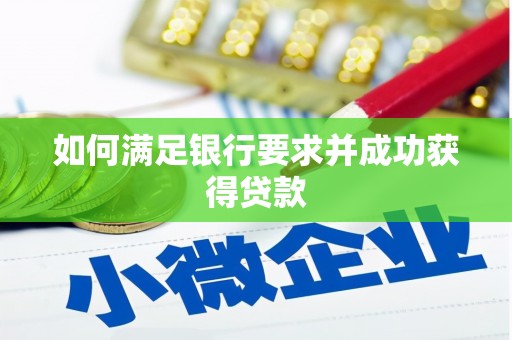 三江如何满足银行要求并成功获得贷款